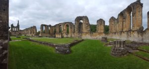 Byland Abbey panorama