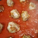 Meatballs in the sauce