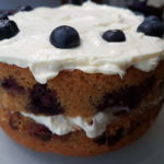 Blueberry and Almond Cake