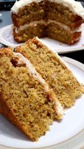 Lemon and Poppyseed Layer Cake