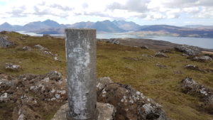 Dun Caan summit, Raasay